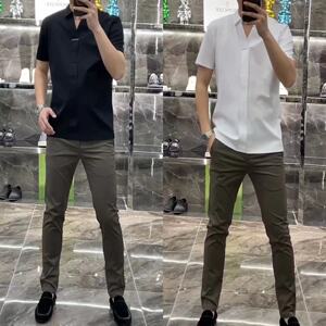 欧货夏季短袖商务休闲无痕POLO衫