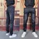黑蓝色水洗直筒裤 691秋季 子 弹力休闲牛仔裤 男2025年新款 男士 修身