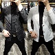 夏季 薄款 时尚 6153男士 潮流商务休闲便服西装 翻晒服轻薄透气外套男