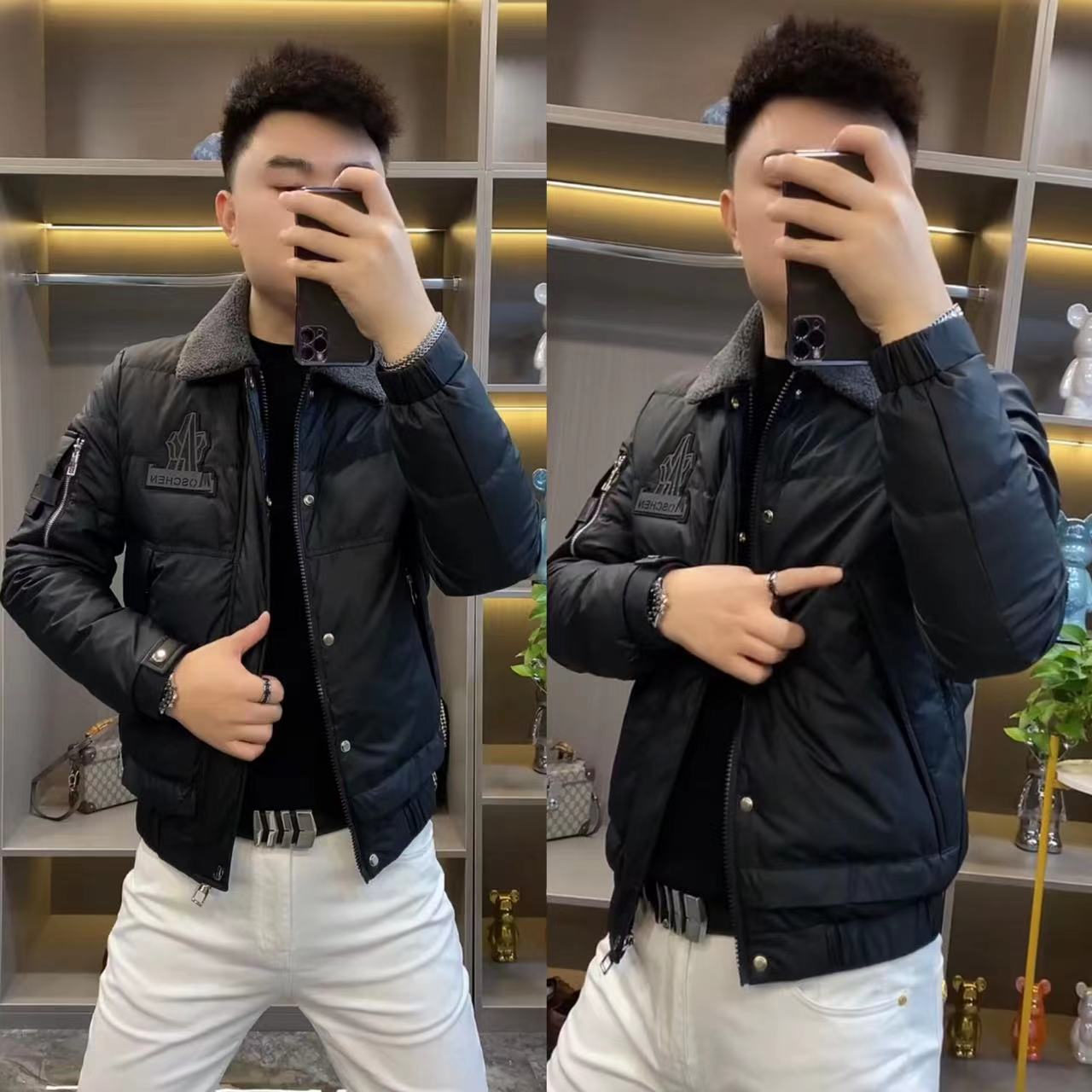 欧货翻领其他休闲保暖羽绒服