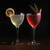 尼克诺拉杯高脚鸡尾酒杯水晶玻璃古典调酒香槟杯 Nick&Nora glass