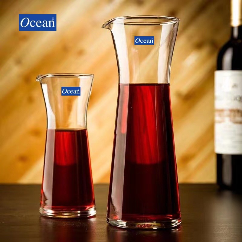 泰国进口玻璃分酒器 Ocean欧欣分酒壶果汁饮料壶水果茶壶水果茶杯