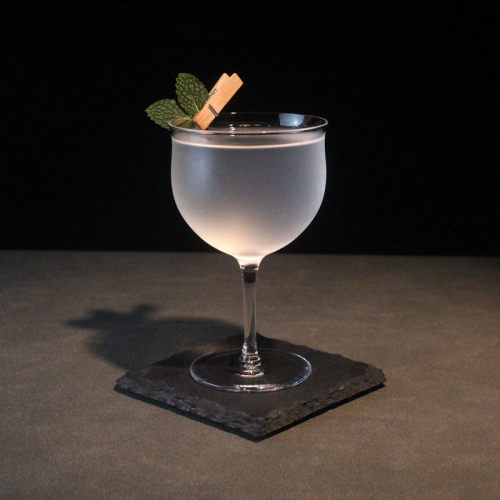 日式圆球鸡尾酒杯水晶玻璃反口款