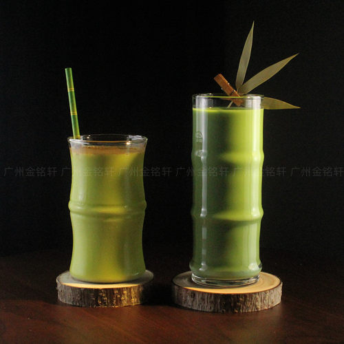 创意竹节鸡尾酒杯长饮杯果汁杯网红特饮杯饮料杯冷饮杯朱丽普杯