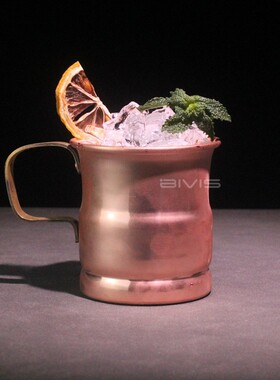 纯铜材质莫斯科骡子鸡尾酒杯铜杯