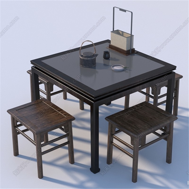 新中式实木茶桌椅组合现代简约轻奢家用茶台茶桌椅组合茶桌椅,住宅家具,家用茶台/茶桌,淘宝优惠券,粉丝福利购,淘宝优惠卷