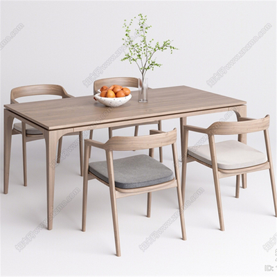 新中式餐桌家用餐台长方形桌子餐桌椅组合现代简约小户型饭桌