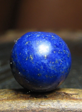 老青金石桶珠11.5×11mm