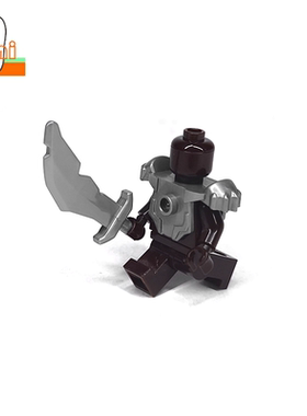 国产小颗粒积木11098胸甲盔甲配件60752大刀人仔手持武器冷兵器