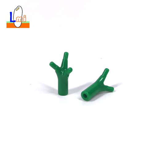 小积木三叉枝丫植物68211零件