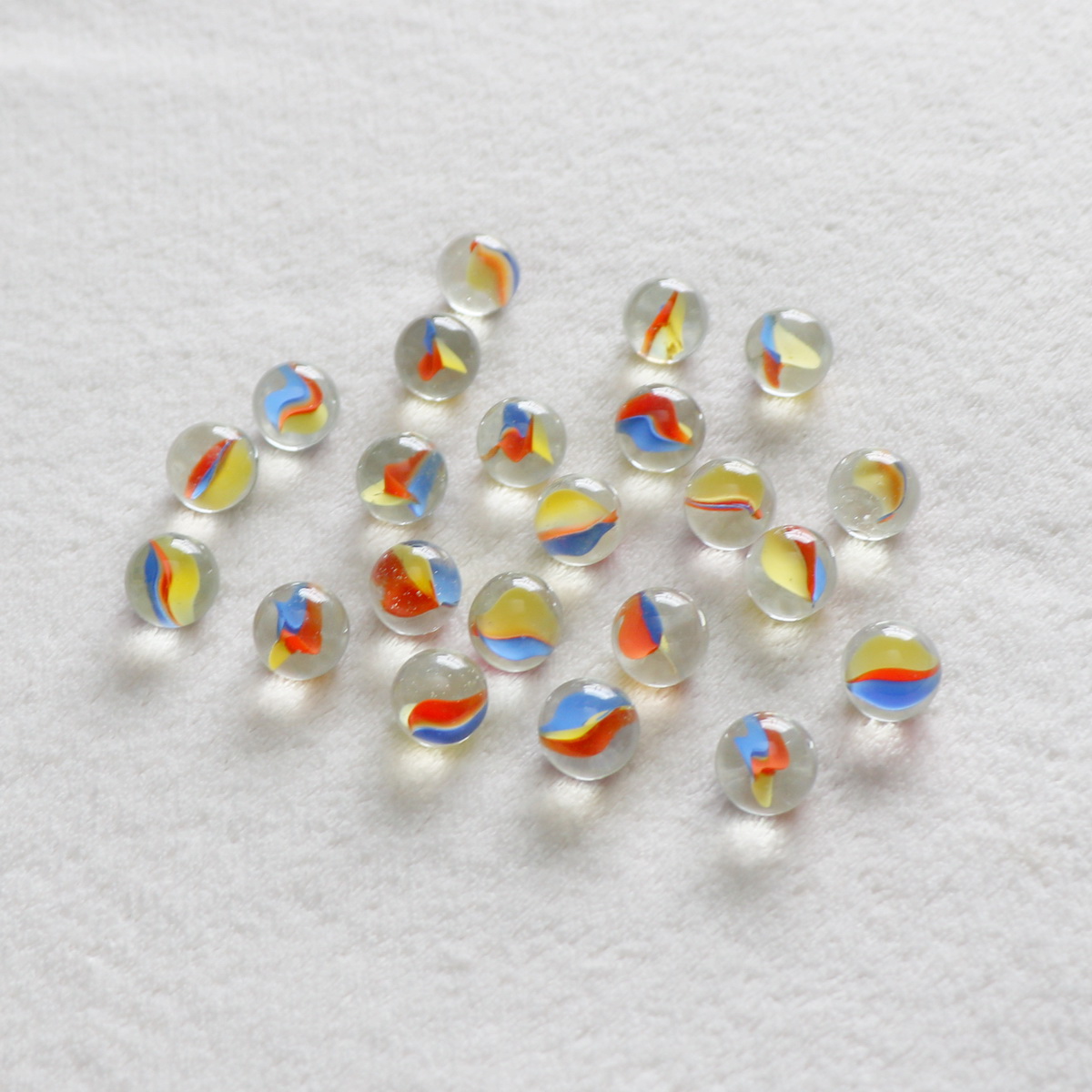 15mm圆球花心玻璃珠鱼缸装饰品