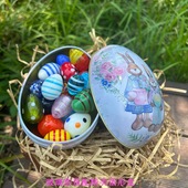 玻璃彩蛋玻璃弹珠玻璃蛋蛋形玻璃珠多款 花瓶鱼缸饰品