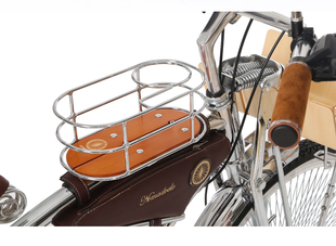 NOMAD复古自行车配件手工木质收纳筐小圆框设计感水杯原创设计