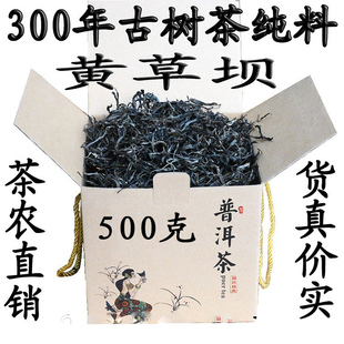 云南普洱茶生茶散茶乔木古树茶黄草坝纯料2020年明前头春茶农直销