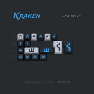 【清仓捡漏】WuqueStudio Kraken海妖个性键帽