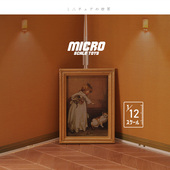 12分食玩场景配件 Dollhouse娃娃屋模型 画框油画框微缩摆件