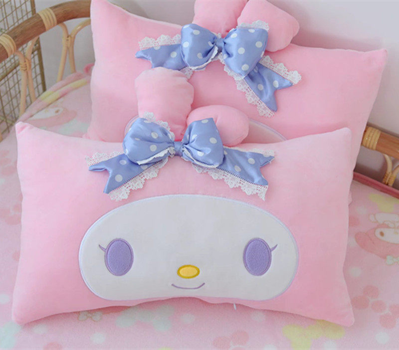 可爱卡通美乐蒂羽绒棉单人枕学生枕头长条抱枕靠枕,床上用品,枕头/枕芯,淘宝优惠券,粉丝福利购,淘宝优惠卷