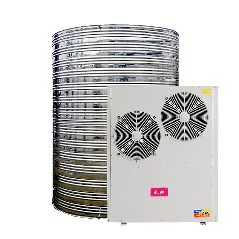 婴儿游泳馆热水器空气能热泵太阳能商用机不锈钢空调三联供包安装