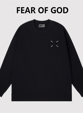 ESSENTIALS潮牌四角标美式重磅纯棉FOG长袖t恤男女上衣情侣打底衫