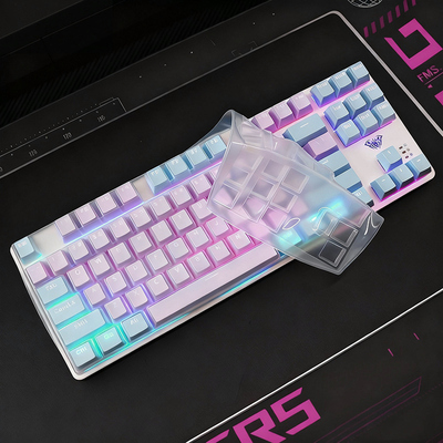 天翅键盘膜适合狼蛛F3587 F3087机械键盘保护膜防尘套防污罩子