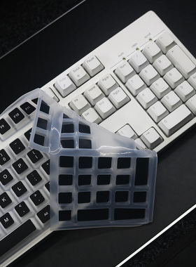 天翅键盘膜适合Filco 87 菲尔可圣手三代104机械键盘保护膜 斐尔可圣手二代大F忍者硅胶套