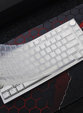 升派键盘膜适合黑爵AK820 MAX/AK820Pro键盘保护膜有线机械键盘防尘罩本手AK82按键防水套