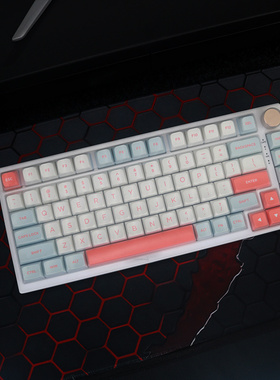 适合Akko 5075B机械键盘保护膜MOD007B硅胶防尘防水套全覆盖罩子