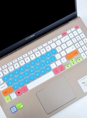 华硕2021灵耀S 2代S5300U FL8700 V5000J键盘保护膜Y5100U贴Y5200顽石6  V5200E