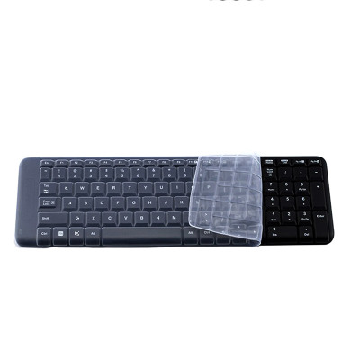 升派Logitech罗技mk215 mk220键盘膜k220硅胶k230台式机TPU透明保护膜全覆盖防尘防水套罩子