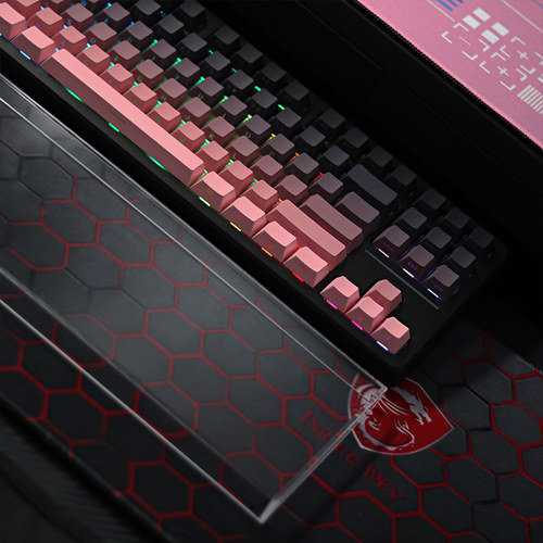 天翅亚克力x87s键键盘罩适合前行者X87 he PRO ultra机械键盘防尘