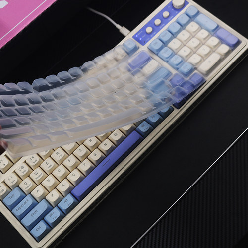 天翅键盘膜适合HP惠普K110键盘保护膜硅胶防尘套凹凸专用键盘罩