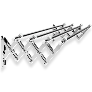 阳台外伸缩晾衣架室外户外推拉折叠晒衣架晾衣杆凉衣架不锈钢