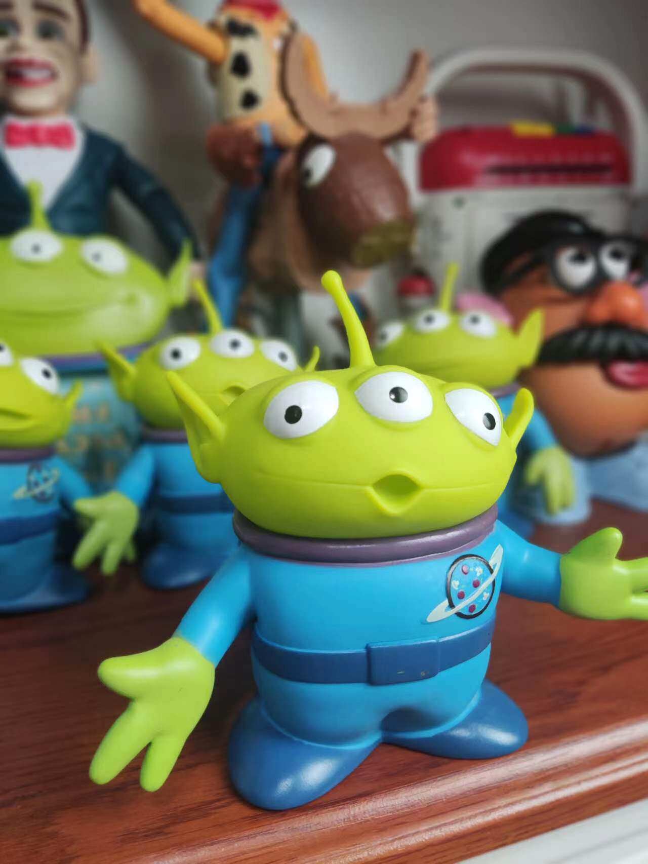 세 눈의 소년 그림 토이 스토리 인형 인형 장식 외계인 인형 외계인 어린이 장난감