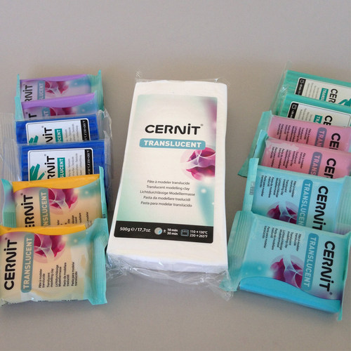 比利时土cernit专业霓虹色软陶泥
