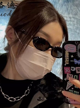 精致小框男女潮流款墨镜