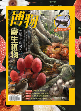 【202406】寄生植物 博物杂志2024年6月刊 无量山追踪印支灰叶猴 东北林业大学动保专业 宠物芦丁鸡 中国国家地理旗舰店