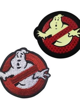 美漫电影捉鬼敢死队徽章Ghostbusters冰封之城背包贴章反光补丁章