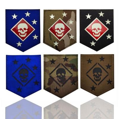 反光马骚客胸章美海军陆战队补丁