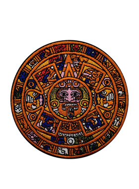 Mesoamerica Maya Doomsday日历calendarium CALENDARIO क ल ड