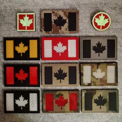 激光线切割ir臂章反光补丁加拿大