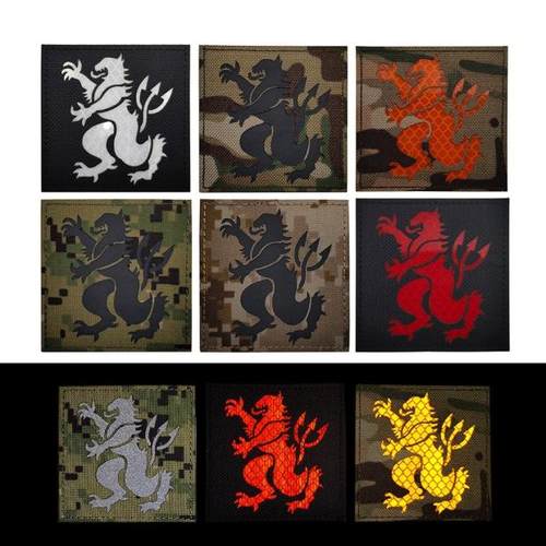 DEVGRU海豹背包贴章反光黄金团队