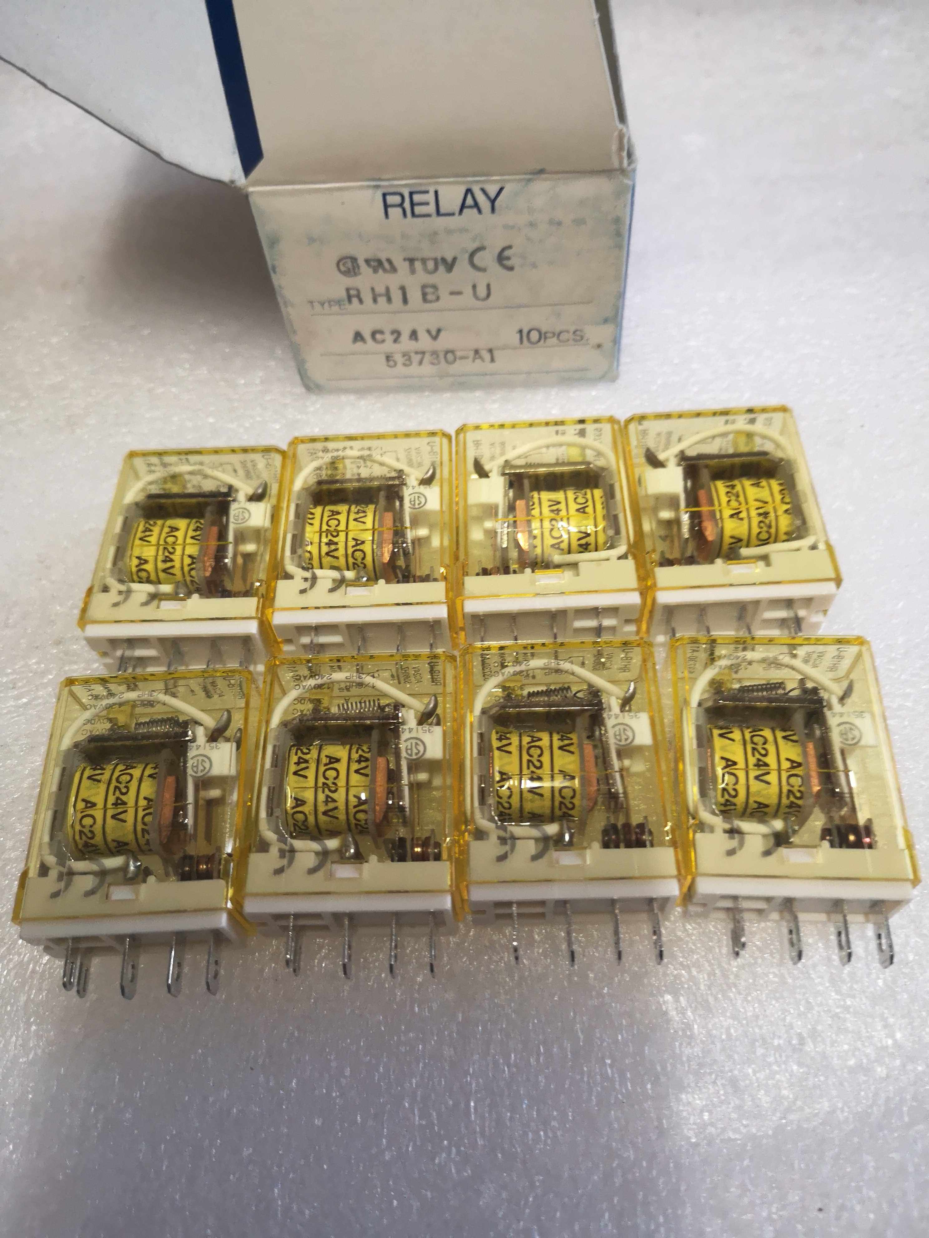 idec和泉继电器 rh1b-u-ac24v全新一开一闭rhib-u ac24v 现货实拍