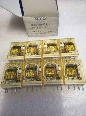 IDEC和泉继电器 RH1B-U-AC24V全新一开一闭RHIB-U AC24V 现货实拍