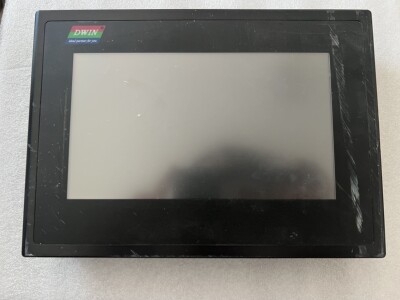 7英寸工业迪文串口屏DMT80480T070_15WT触摸屏 HMI组态屏拆机实拍