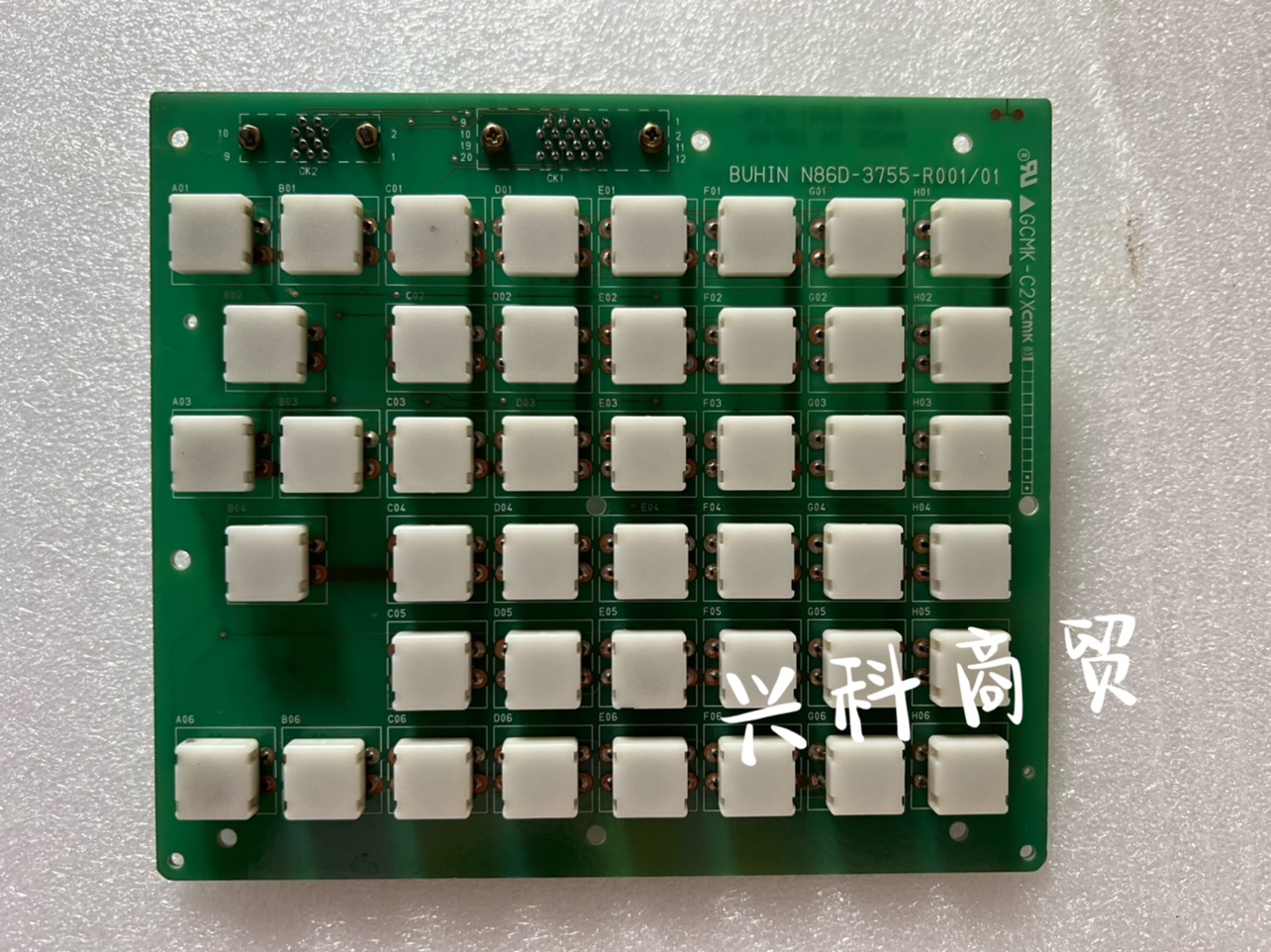 N86D-3755-R001/01  A86L-0001-0216 0235发那科原装拆机按键板