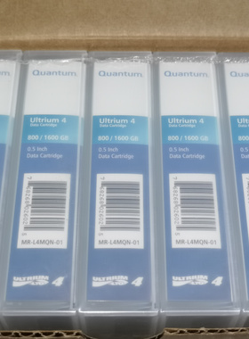 全新原装昆腾Quantum LTO4磁带MR-L4MQN-01 800G/1600G  现货实拍