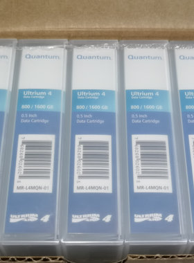 全新原装昆腾Quantum LTO4磁带MR-L4MQN-01 800G/1600G  现货实拍
