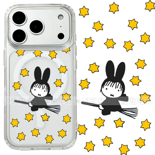 适用iphone18promax苹果18pro手机壳MagSafe磁吸18透明17promax日系米菲兔17卡通15可爱16三星16e保护套17e