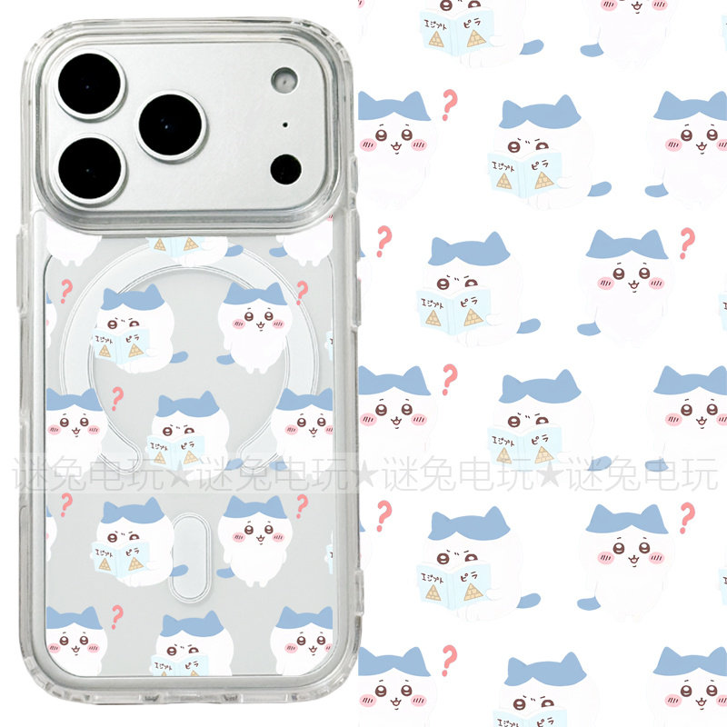 适用iphone18promax苹果18pro手机壳MagSafe磁吸18透明17promax吉伊卡哇17小八16卡通15三星16e保护套14/17e