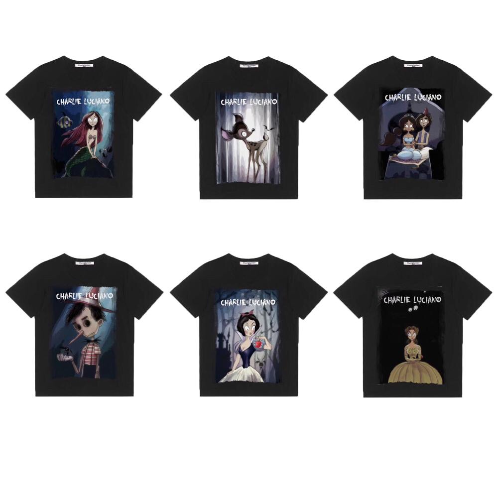 Charlie Luciano CL 19ss µÏÊ¿ÄáС¹°ß±ÈƤŵ²ÜÄÐŮͬ¿î¶ÌÐäTÐô
